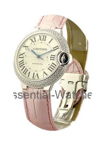 Cartier Ballon Bleu with Diamond Case Mi...