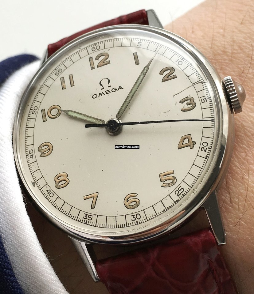 Omega Scientific Dial, Center Second Ome...