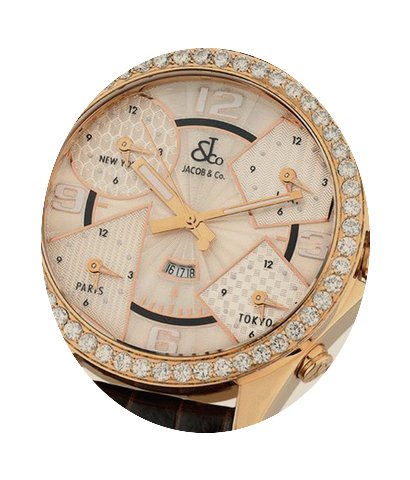Jacob & Co. 23 Five Time Zone (FullS...