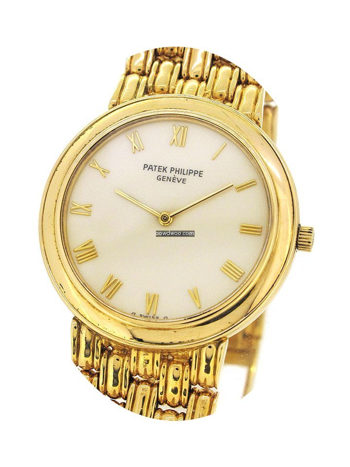 Patek Philippe 18K Gold, Rare Ceramic Di...
