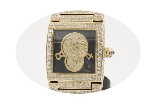 De Grisogono Instrumentino 18k yellow go...