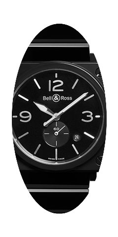 Bell & Ross AVIATION BRS BLACK CERAM...