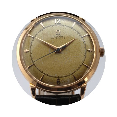 Omega 2643 vintage rose gold...