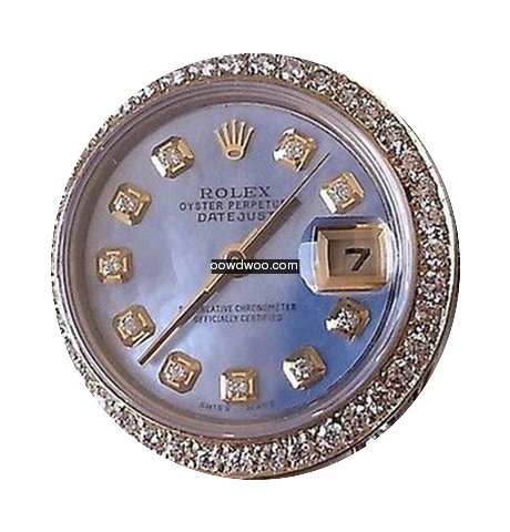 Rolex Ladies Datejust Two Tone Mother Of...