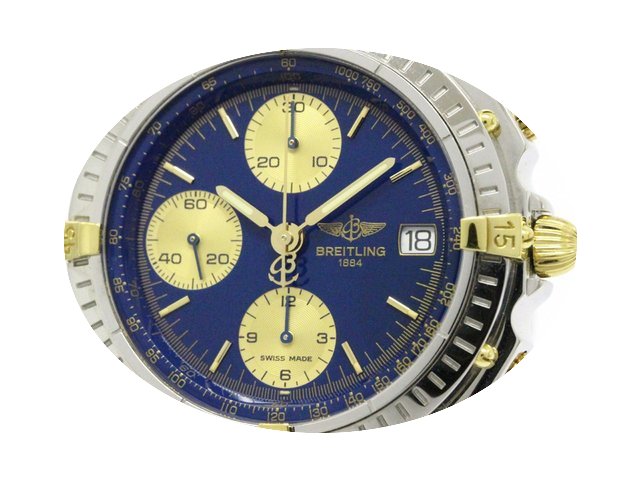 Breitling Chronomat 18k Gold Steel Autom...