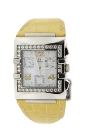 Omega Constellation Quadra Diamond Stain...