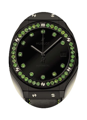 Hublot Classic Fusion Shiny Ceramic Gree...