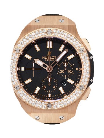 Hublot Big Bang Evolution 18k RG Diamond...
