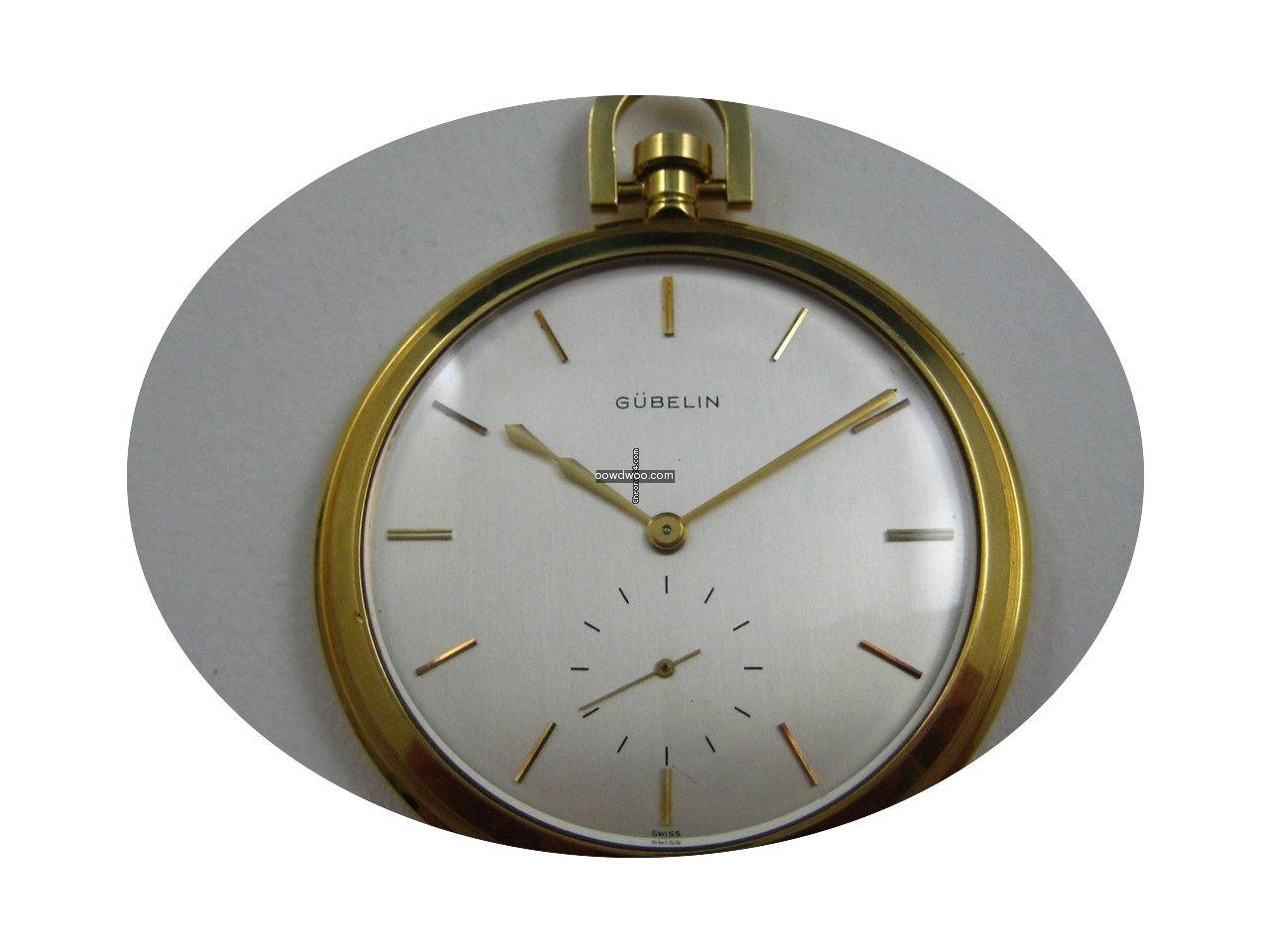 Gübelin GUBELIN RARE MASSIVE POCKETWATC...