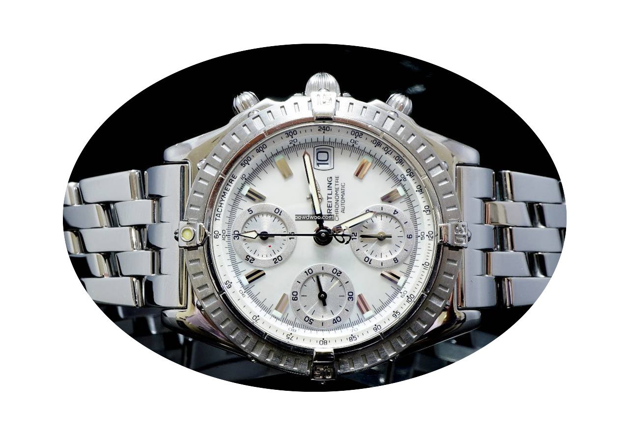 Breitling 2002 Chronomat Mother of Pearl...