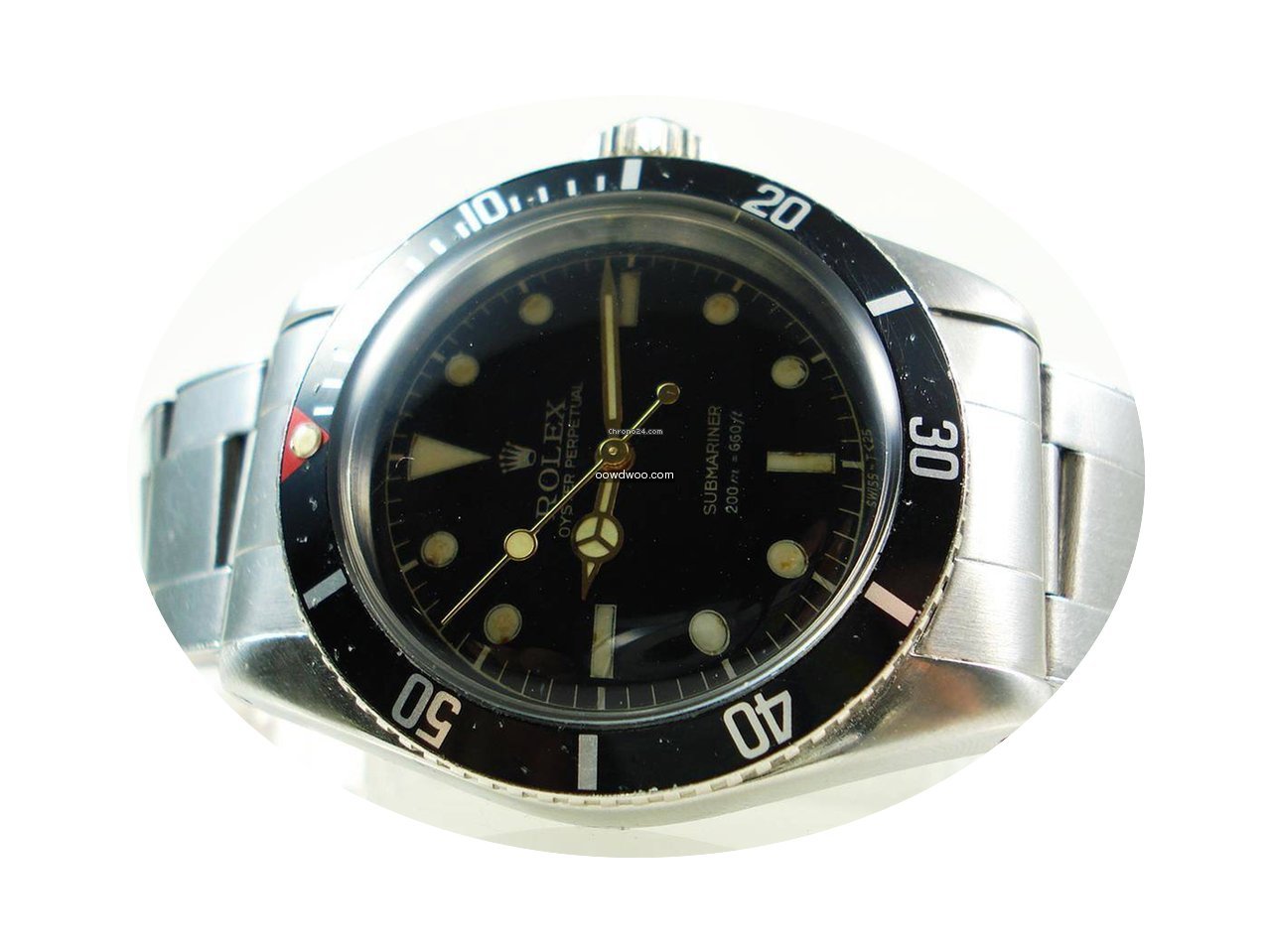 Rolex Submariner 6538 BIG CROWN 1958 TOP...