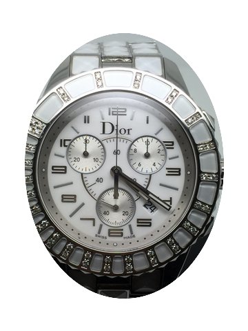 Dior CHRISTAL CHRONOGRAPH 38MM DIAMONDS ...