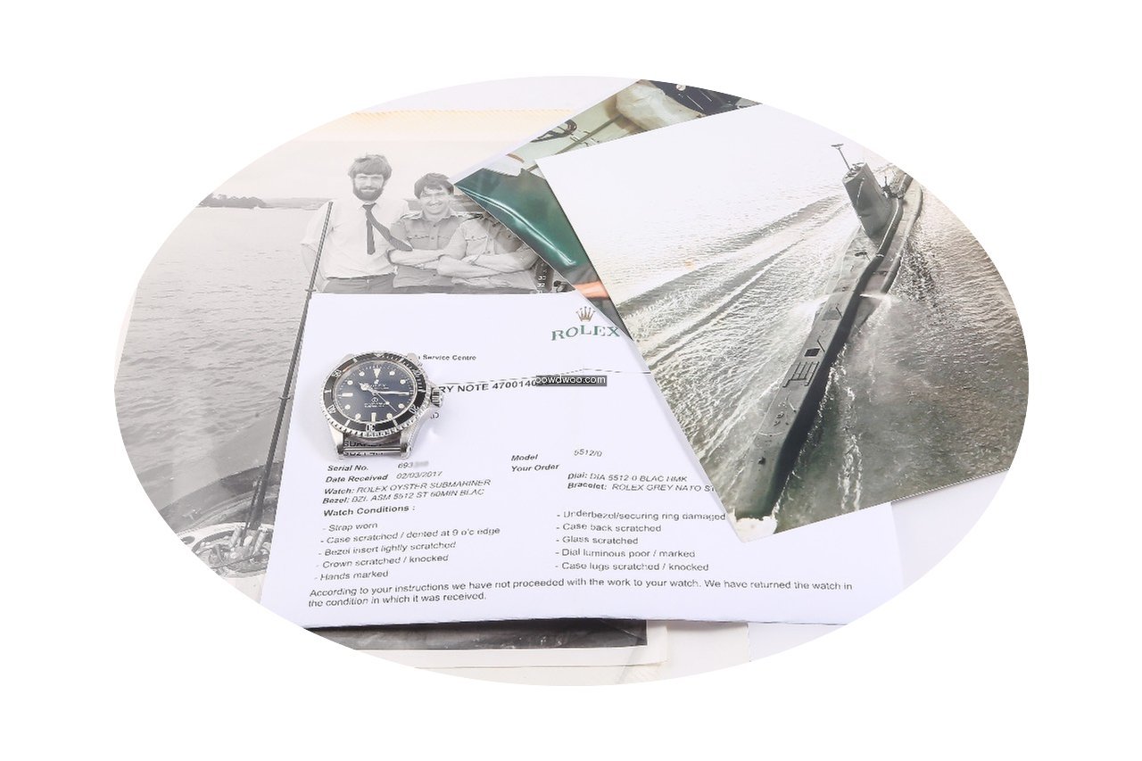 Rolex Military Submariner...