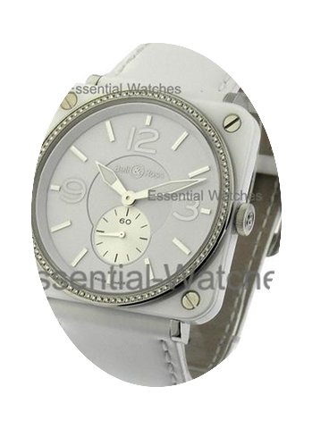 Bell & Ross BR S Quartz in White wit...