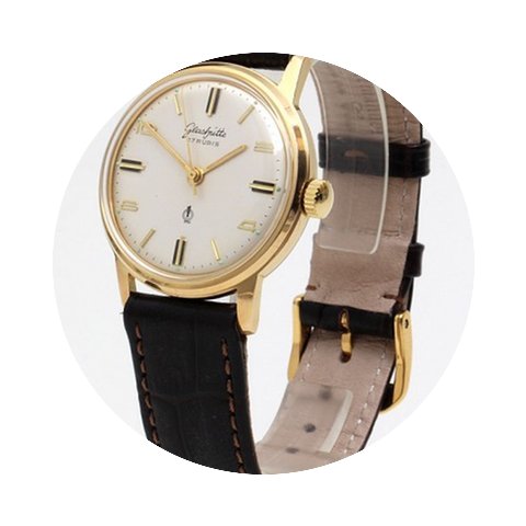 GUB Glashütte Q1 Güteuhr exklusive Lux...