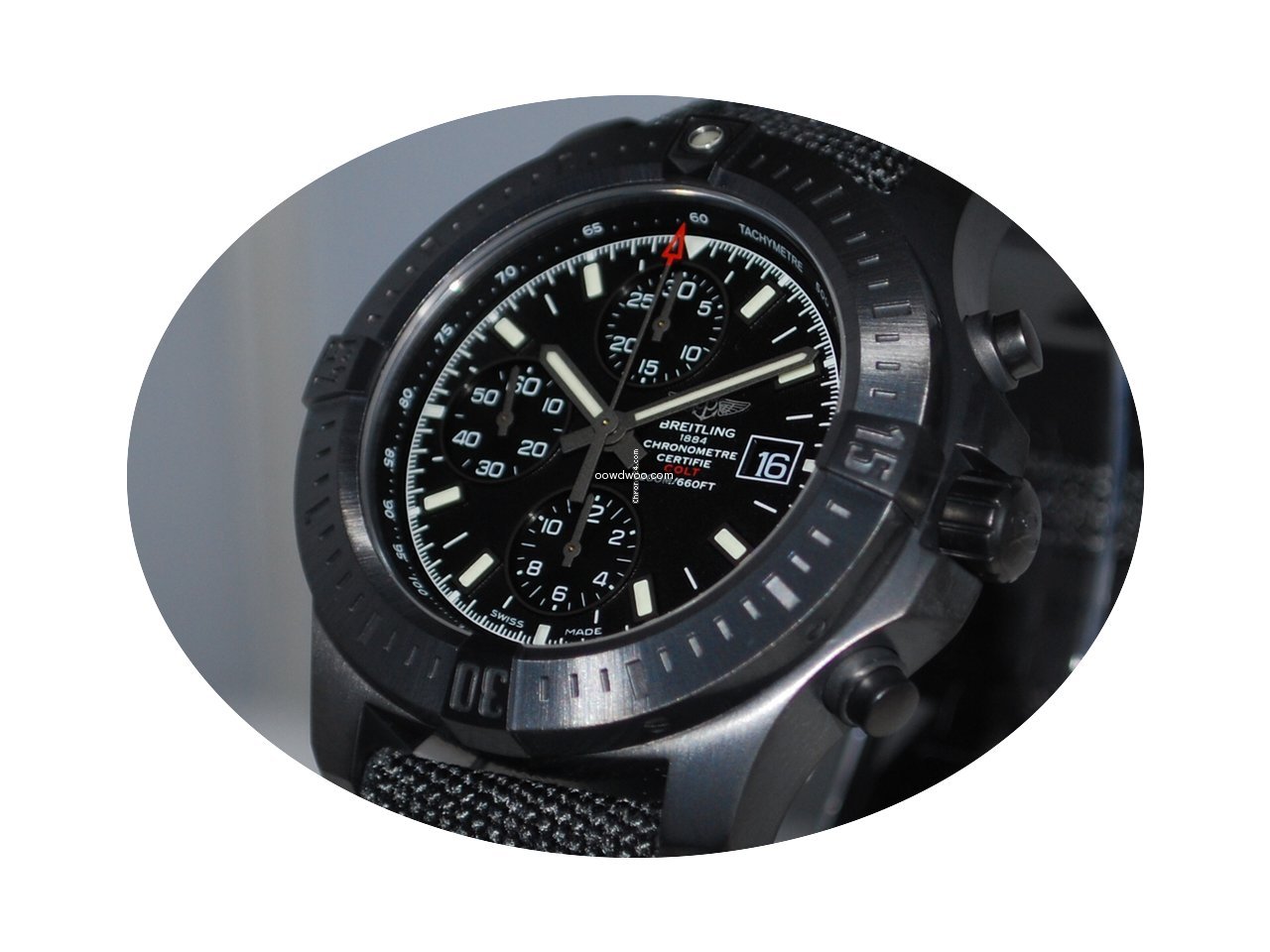 Breitling COLT CHRONOGRAPH AUTOMATIC BLA...