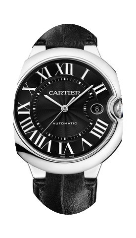 Cartier Ballon Bleu 42mm Black Dial WSBB...