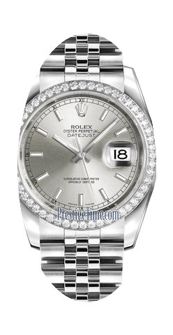 Rolex Datejust 36mm Stainless Steel Mids...