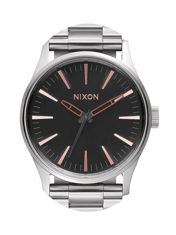 Nixon A450-2064 Sentry 38 SS Gray Rose G...