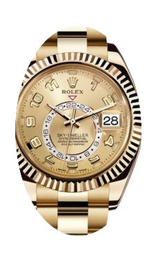 Rolex SKY-DWELLER Yellow Gold...