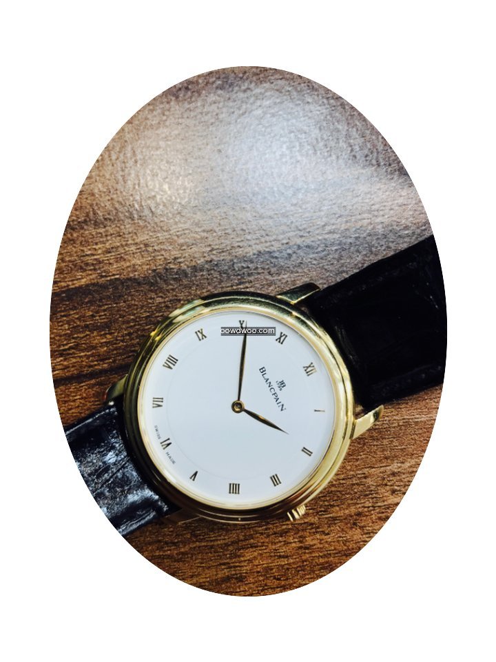 Blancpain Villeret 18K Aut. 21K Rotor...