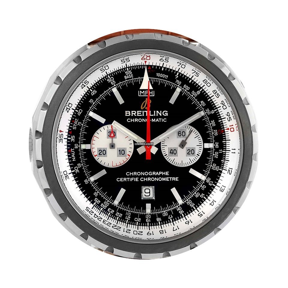 Breitling Chronomatic Left Crown Brown S...