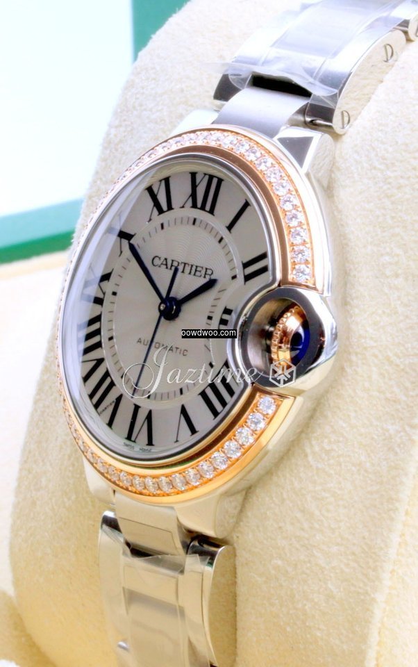 Cartier Ballon Bleu WE902080 Ladies Mids...