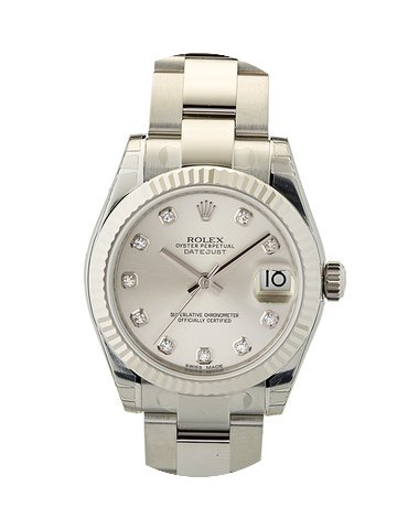 Rolex Datejust 31mm In Acciaio E Diamant...