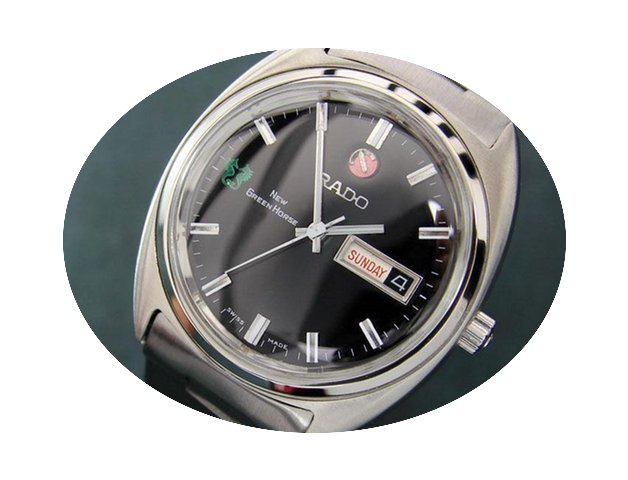 Rado Automatic New Green Horse Day Date ...
