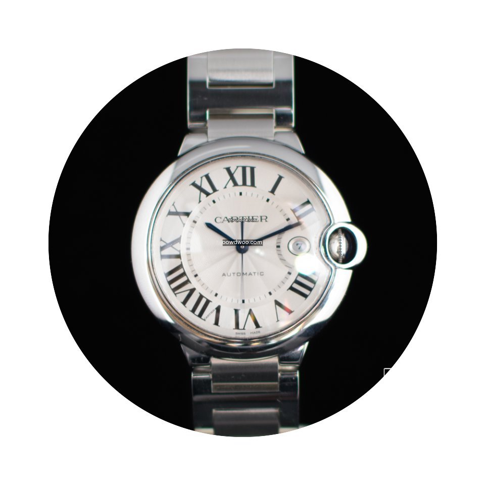 Cartier Ballon Bleu Stainless Steel 42mm...