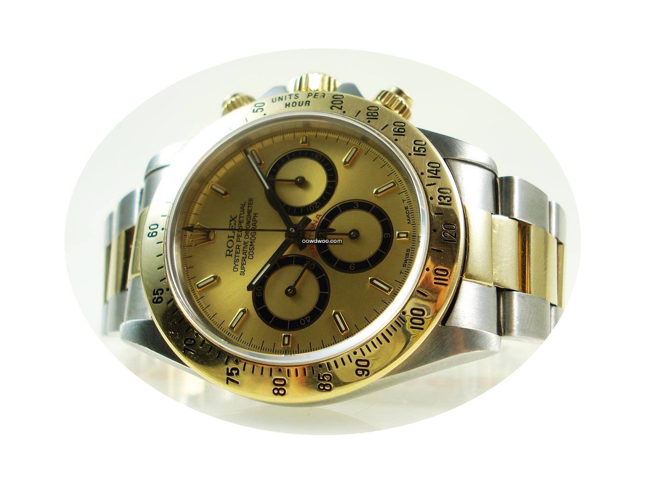 Rolex Daytona 16523 Zenith Tritium 4-lin...