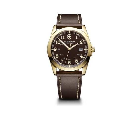 Victorinox Swiss Army Infantry brown dia...