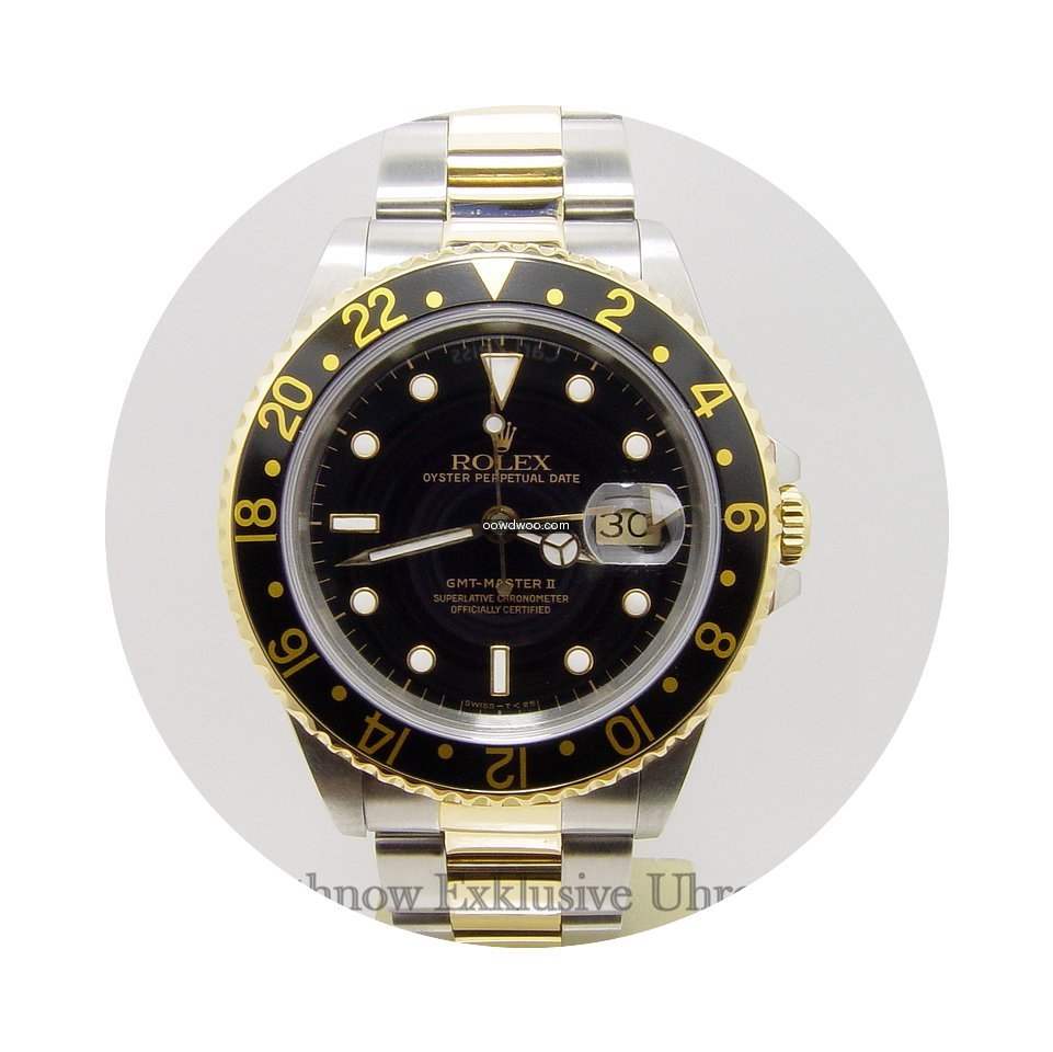 Rolex GMT Master II Stahl/Gelbgold...