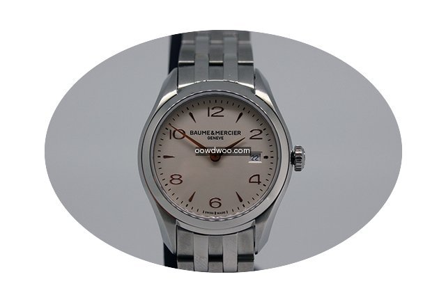 Baume & Mercier Clifton steel ladies wat...