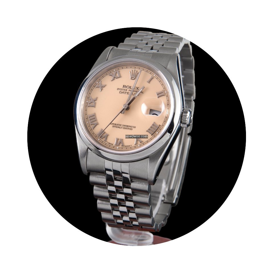 Rolex datejust steel jubile men size...