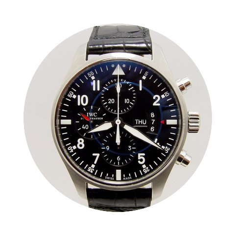 IWC Flieger Chronograph Stahl...