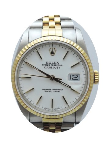 Rolex Datejust 16233 Porcelain Dial...