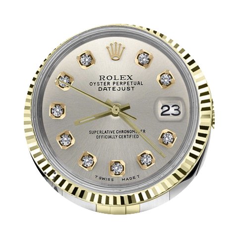 Rolex Ladies Rolex 31mm Datejust2tone Si...