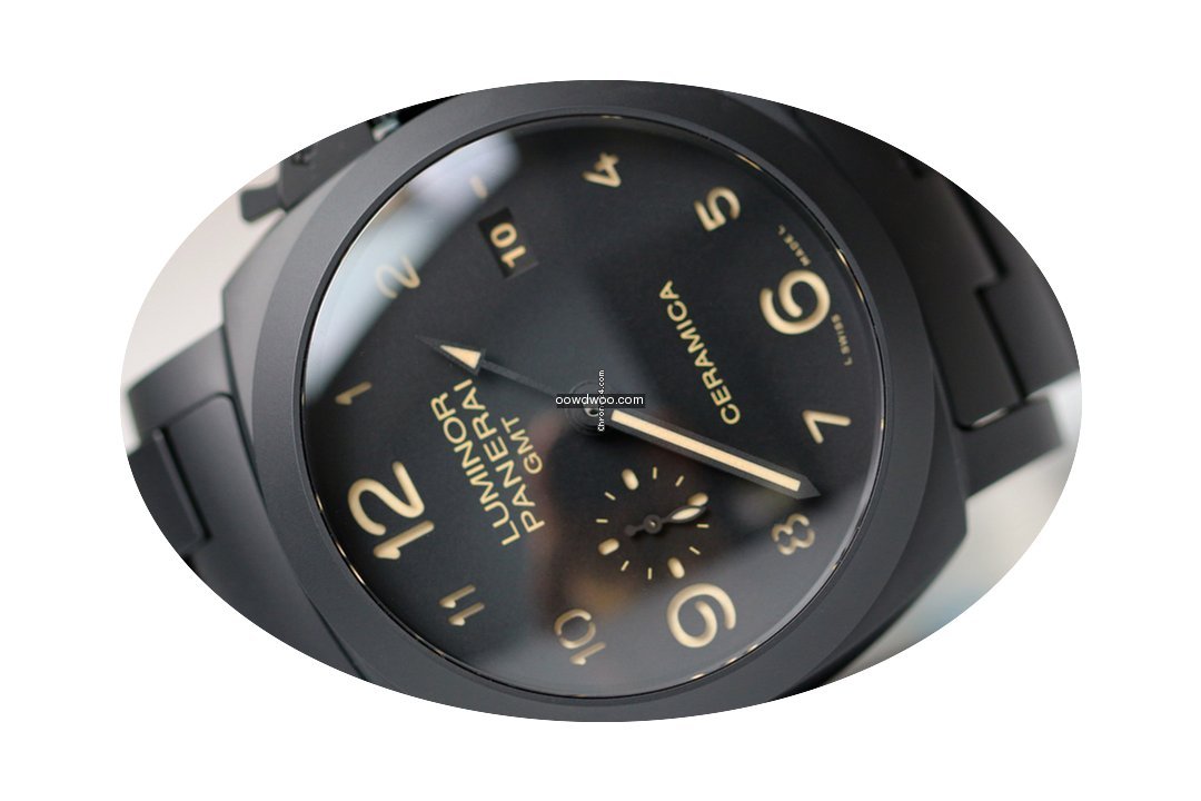 Panerai LUMINOR GMT 1950 3 DAYS ALL BLAC...