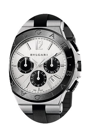 Bulgari Diagono Chronograph 42mm Mens Wa...