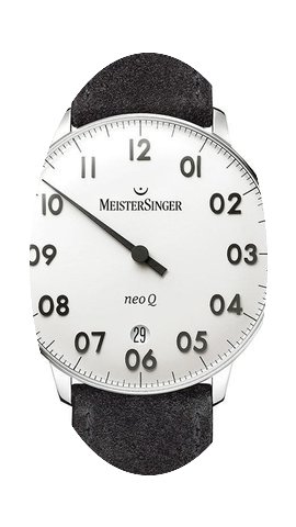 Meistersinger NeoQ NQ901N Einzeigeruhr M...
