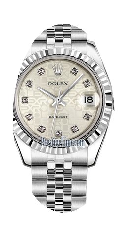 Rolex Datejust 31mm Stainless Steel Ladi...