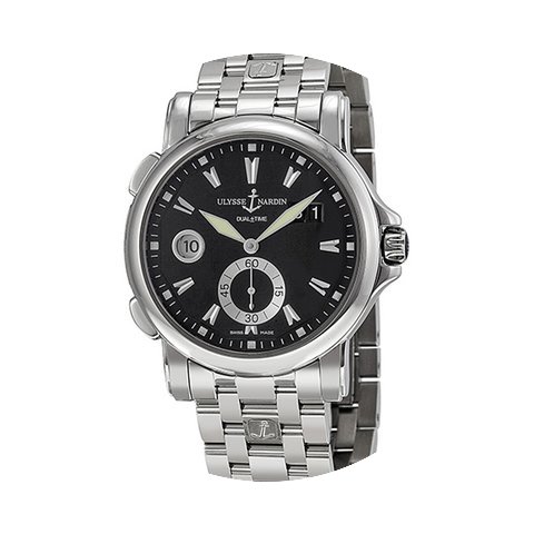 Ulysse Nardin GMT Big Date Black Dial St...