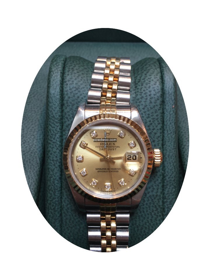 Rolex Ladies Steel & 18t Gold Datejust, ...
