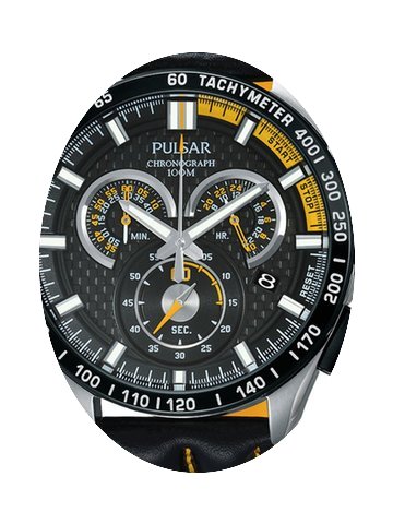 Pulsar PX7007X1 WRC Chronograph 44mm sch...