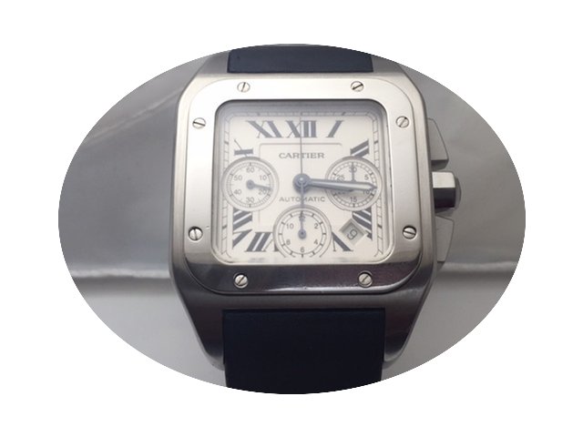 Cartier Santos 100 XL Chrono...