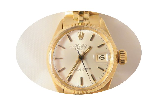 Rolex Datejust 18k Yellow Gold Lady...