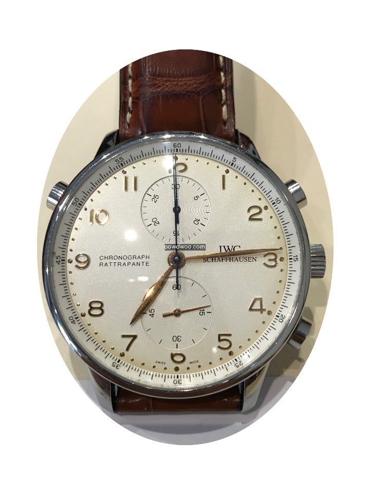 IWC Portoghese Chronograph Rattrapante...