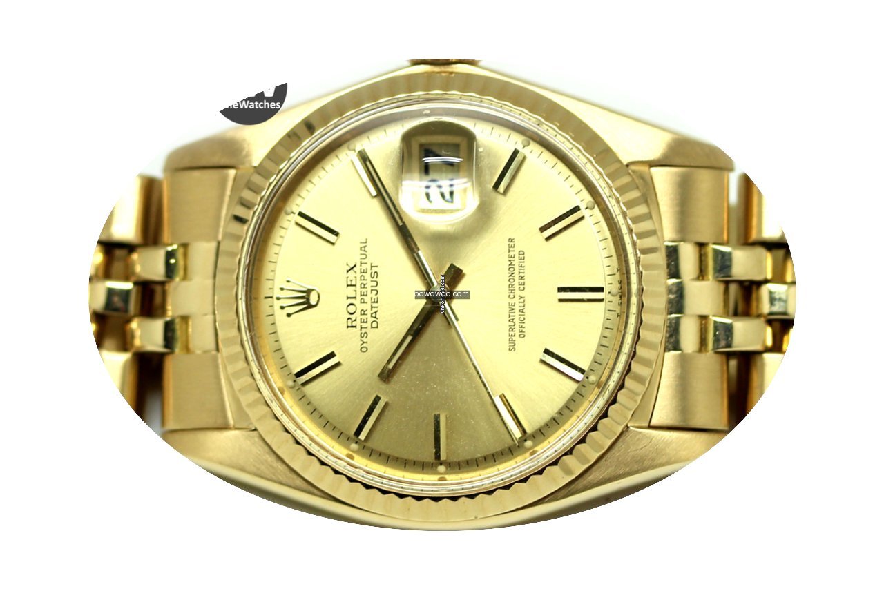 Rolex Datejust Gold...