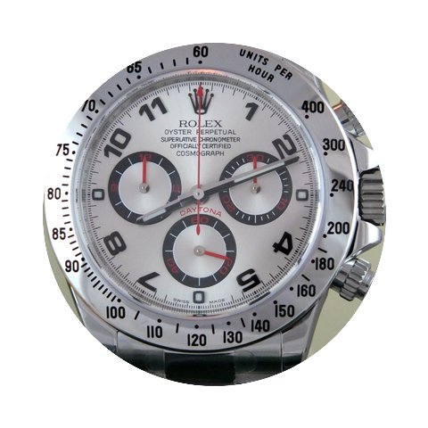 Rolex Daytona Stahl Silver Racing Dial N...